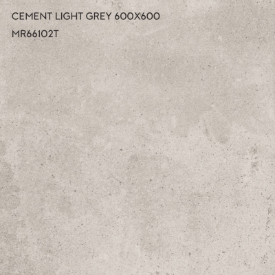 Cement Light Grey 600x600 Glazed Porcelain (1.44sqm/box)