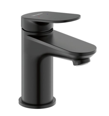 Wave Single Lever Basin Mixer S Black Matt