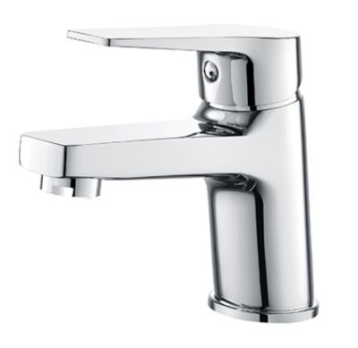 Aspera Short Basin Mixer Chrome