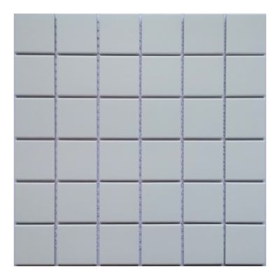 Project Full Bodied Mosaic Porcelain Super White 306x306x6mm (11 sheets/sqm)