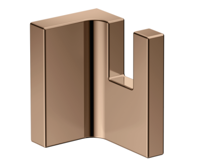 Axor Universal Rectangular Robe Hook Polished Red Gold