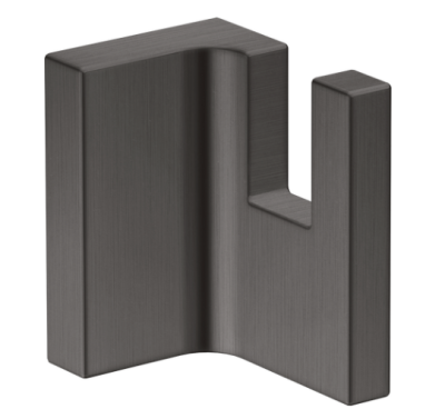 Axor Universal Rectangular Towel Hook Brushed Black Chrome