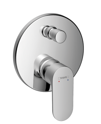 Rebris S Single Lever Bath Mixer for Concealed Installation for iBox Universal