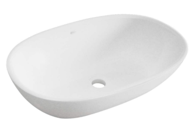 Ophelia (Margaret) Basin Polished White 545x360x145mm