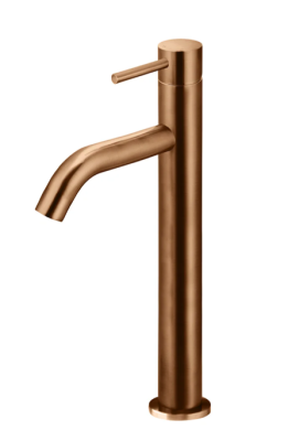 Meir Tall Basin Mixer - Lustre Bronze