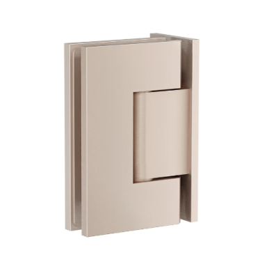 Meir Shower Door Accessories, Wall-to-Glass Hinge - Champagne 