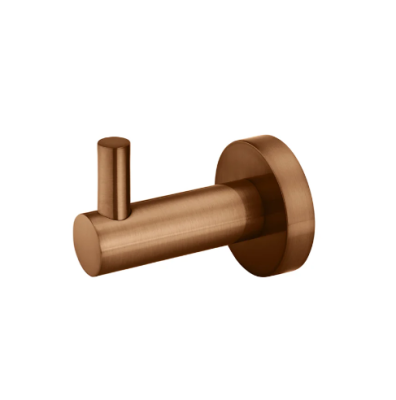 Meir Round Robe Hook - Lustre Bronze