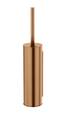 Meir Round Toilet Brush Holder - Lustre Bronze