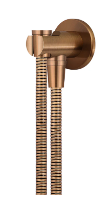 Meir Bracket Set with Hose (Excludes Handshower) - Lustre Bronze