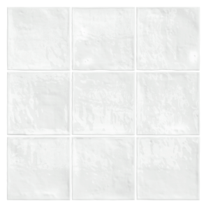 Krema Bloc Cotton Gloss Ceramic 125x125x8mm (1.12sqm/box) 