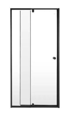 Pivot Shower Door (900 - 1100) x 1850mm - Black