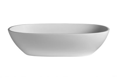 Amsterdam Countertop Basin Pearl White 550x350x125mm