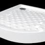 Franca 900x900mm Quarter Round Showe Tray Acrylic White Incl 90mm Waste