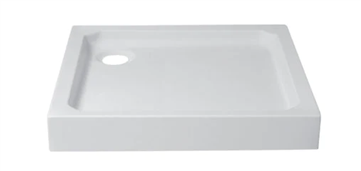 Franca Shower Tray Gloss White 900x900mm