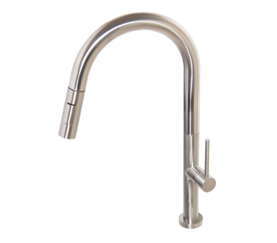 Neo Brushed Stainless Steel Sink Mixer Pullout