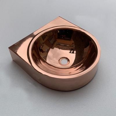 Copper Wall Mounted Basin  450x480x160mm