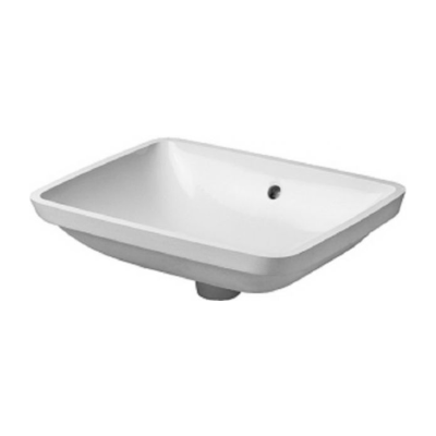 Starck 3 Undermount Wash Basin White  490 X 365mm