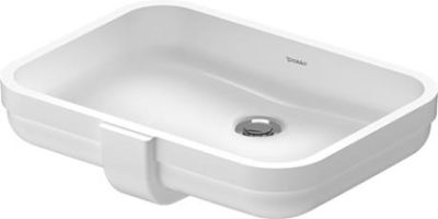 Soleil By Starck Undercounter Basin Without Tap Platform 490x350mm Ceramic Polished White