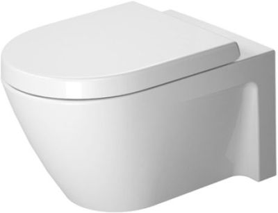 Starck 2 Wall-Mounted Toilet White  