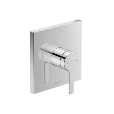 C.1 Single Lever Shower Mixer For Concealed InstallationChrome Square Escutcheon