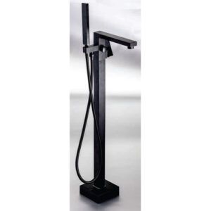 Malta Freestanding Bath Mixer Black