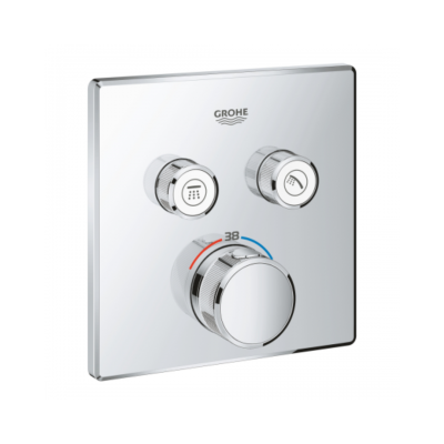 Grohtherm Smartcontrol Thermostat Tap Concealed Installation With 2 Valves