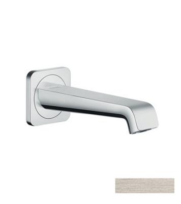 Citterio E Bath Spout 180Mm Stainless Steel Optic