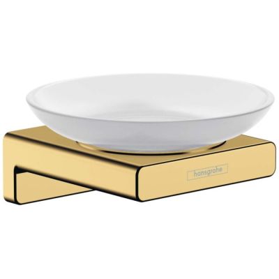 AddStoris Soap Dish Polished Gold Optic