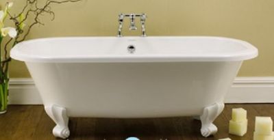 Richmond Freestanding Bath Polished White  1675x750x605mm