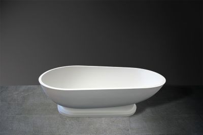 Avo Freestanding Bath Matt White 1800x975x560mm