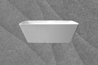 Nexus Freestanding Bath XL Polished White 1640x685x555mm