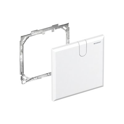 Cover Plate Basin Tap Concealed White