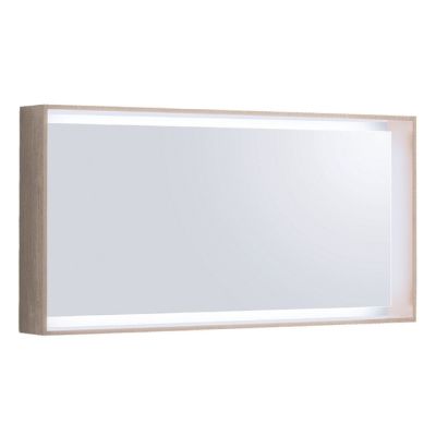 Citterio Mirror w/ Light 118.4cm OakBeig