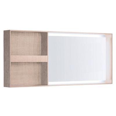 Citterio Mirror w/Light+Shelf 133cm O/B