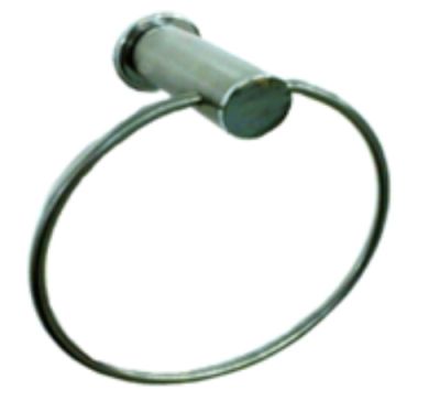 Saturn Towel Ring Closed - Brushed SS