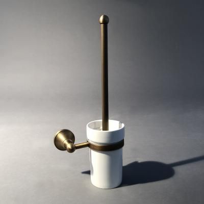 Toilet Brush and Holder Brass Body
