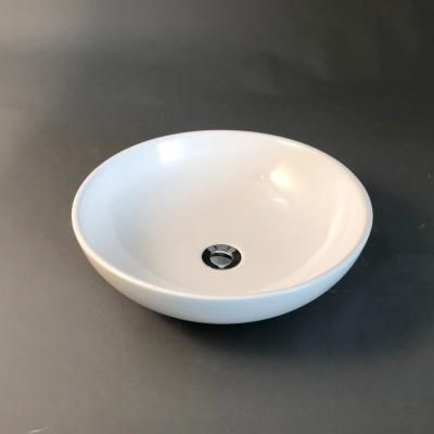 Deco Round Countertop Basin Round White 420x420x115mm