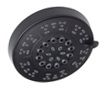Shower Head 4 Function 90mm Black