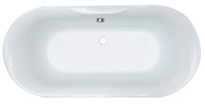 Darwin Built In Bath Polished White 1710x780x450mm