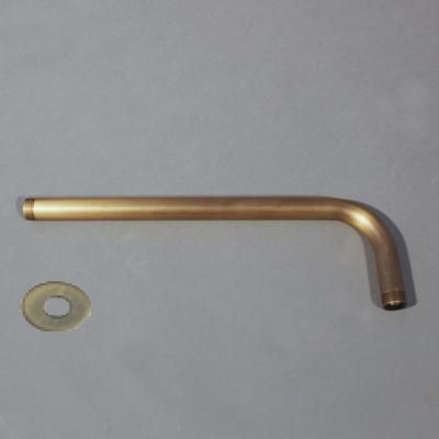 Shower Arm 400mm Antique Brass