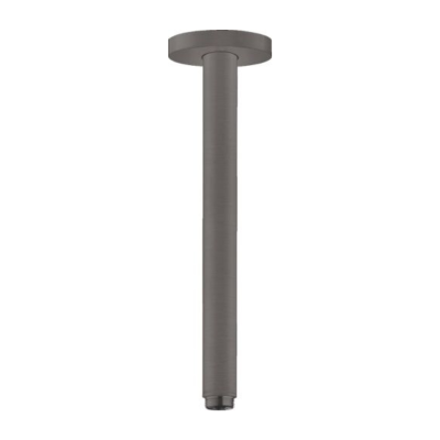 Ceiling Connector S 300mm Brushed Black Chrome