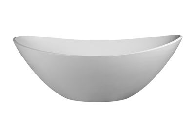 Rio Freestanding Bath Polished White 1715x830x535mm