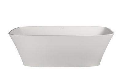 Carmen Freestanding Bath Polished White 1700x770x580mm