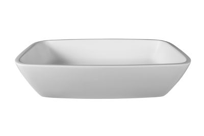 Acanthus Countertop Basin Polished White 560x365x120mm