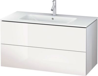L-Cube Vanity Unit Wall-Mounted White  1020X481X550 mm