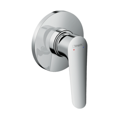Logis E Single Lever Shower Mixer for Concealed Installation Chrome