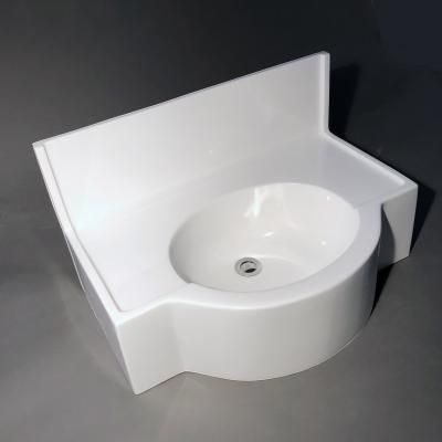Medical Wall Mounted Basin White 650x450x400mm