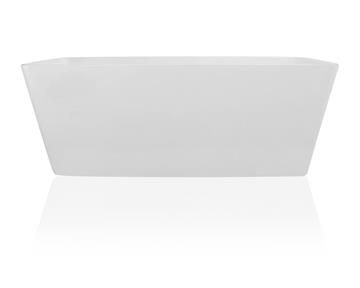 Alexa Freestanding Bath Polished White 1550x650x540mm