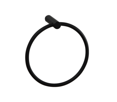 Accessories 88 Black Towel Ring 