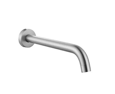 Bath/Basin Spout Tap Basin Wall Type Brushed Nickel